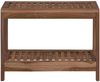 vidaXL Bad Beistelltisch Natur 60 x 30 x 45 cm Massivholz Teak 42024291 Bild 3
