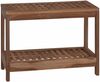 vidaXL Bad Beistelltisch Natur 60 x 30 x 45 cm Massivholz Teak 42024291 Bild 2