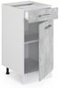 Küchenunterschrank R-Line Beton 40 cm ohne Arbeitsplatte Vicco Bild 3