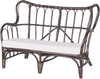 Beliani 'BRINDISI' Garten Lounge, Rattan Dunkelbraun Bild 5