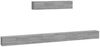 4-tlg. TV-Schrank-Set Grau Sonoma Holzwerkstoff [3114612] Bild 2