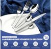 HOMELUX Besteck-Set Besteck set für 12 Personen,72-tlg Edelstahl Besteckset,Cutlery Set, Edelstahl,Spiegelpoliert Bild 3