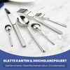 HOMELUX Besteck-Set Besteck set für 12 Personen,72-tlg Edelstahl Besteckset,Cutlery Set, Edelstahl,Spiegelpoliert Bild 4