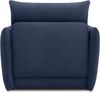 DOMO. collection Sessel 700023, Polstersessel, Schlaffunktion, Federkern, Füße mit Filzgleitern, Armsessel, Cocktailsessel, Loungesessel, 105 x 100 x 95 (BxTxH), dunkelblau Bild 5