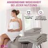 4er Set Duschtücher Plain grau-beige 70x140 - Farbe: Grau-Beige, Größe: 70x140 Bild 2