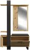Kompaktgarderobe >Marousi< in Artisan Eiche - 119,8x198,2x43cm (BxHxT) Bild 3