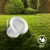Briloner LED Außen-Bodenstrahler Kebony Connect to Shine 3er Starterset 0,6W warmweiß Bild 3