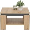 Couchtisch >TIM< in Artisan Eiche/Anthrazit aus Holzwerkstoff - 68x41x68 (BxHxT) Bild 2