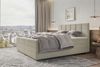99rooms Boxspringbett Bergamo (Schlafzimmerbett, Bett), 140/160/180/200x200 cm, in Webstoff MALMO_NEW, mit Topper Bild 4