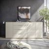 Sideboard >Santorin< Glasfronten in Kaschmir - 226x99x40cm (BxHxT) Bild 3