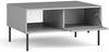 AX LIVING Couch Tisch Irelis 87 cm Grau mit Ablage Bild 2