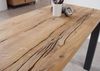 Schreibtisch Wildeiche 180x55x76 natur geölt VILLANDERS #141 Bild 4