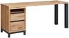Schreibtisch Wildeiche 180x55x76 natur geölt VILLANDERS #141 Bild 1