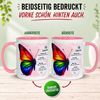 Momentals Tasse 66. Geburtstag Frau – Weil du einzigartig bist – Geburtstagsgeschenk, Gratis Versand · Links-&Rechtshänder · Spülmaschinenfest Bild 4