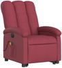 vidaXL Elektrischer Massagesessel mit Aufstehhilfe Weinrot Stoff 3204131 Bild 3