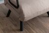 Dmora Sessel Keoni, Gepolsterter Sitz, Einzelsofa im Wohnzimmer, Stuhl mit Armlehnen, 60x78 h78 cm, Beige Bild 4