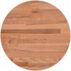 vidaXL Tischplatte Ø30x2,5 cm Rund Massivholz Buche 355934 Bild 2