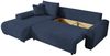 storez24 Ecksofa Nelly, mit Bettkasten und Schlaffunktion, Cordstoff, L-Form, bequem Bild 4