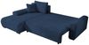 storez24 Ecksofa Nelly, mit Bettkasten und Schlaffunktion, Cordstoff, L-Form, bequem Bild 3