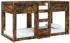 vidaXL Etagenbett für Kinder Geräucherte Eiche 75 x 190 cm 3410391 Bild 2