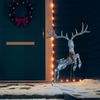 vidaXL LED-Rentier Fliegend Weihnachtsdeko 120 LEDs Weiß Kaltweiß 329769 Bild 3