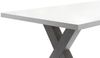Esstisch MISTER X Tischsystem graphit weiß Lack 180x90 cm Bild 3