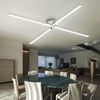 LED Deckenleuchte. Metall, 4 Flammig, schwenkbar, L 78 cm Bild 4