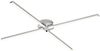 LED Deckenleuchte. Metall, 4 Flammig, schwenkbar, L 78 cm Bild 2