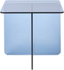 Beistelltisch AMISK Sicherheitsglas Blau Bild 4