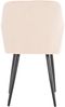 CLP 4er Set Esszimmerstuhl Shila Gesteppt,beige Samt Bild 5