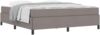 vidaXL Boxspringbett Taupe 180 x 200 cm Stoff 3398882 Bild 2