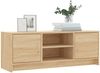 vidaXL TV-Schrank Sonoma-Eiche 102x30x37,5 cm Holzwerkstoff 823256 Bild 3