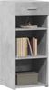 vidaXL Sideboard Betongrau 40x42,5x93 cm Holzwerkstoff 846316 Bild 3