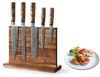 Wakoli Magnet-Messerblock Culinary Sycamore I 5 Küchenmesser & magnetischer Messerblock Bild 4