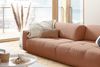 KAWOLA Big Sofa PALACE 3-Sitzer mit Sitztiefenverstellung Cord rost 74 x 120 x 298 cm Bild 2