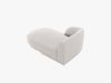 Micadoni Modul Miley 2-Sitzer Links Chenille Haga Hellgrau Bild 3
