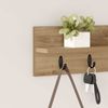 vidaXL Wandmontierter nachttisch Artisan-Eiche 60 x 10,5 x 18 cm 874394 Bild 4