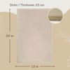 Hakuna Matte Wolkenweicher Kinderteppich | Beige 200x150x2,5cm Bild 3
