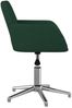 vidaXL Esszimmerstühle 2 Stk. Drehbar Dunkelgrün Stoff 3103035 Bild 5
