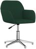 vidaXL Esszimmerstühle 2 Stk. Drehbar Dunkelgrün Stoff 3103035 Bild 3