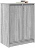 vidaXL Sideboard Grau Sonoma 57x34x76 cm Holzwerkstoff 861621 Bild 4