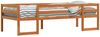 vidaXL Kinderbett Wachsbraun 75x190 cm Massivholz Kiefer 846872 Bild 4
