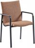 Best Freizeitmöbel Alu Dining-Sessel Positano Polstersessel Outdoorstoff Gartensessel versch. Farben anthrazit/grün Bild 5