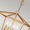 Elstead Stinson Medium Pendelleuchte 4-flammig Messing gealtert Bild 3