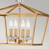 Elstead Stinson Medium Pendelleuchte 4-flammig Messing gealtert Bild 5
