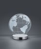 TRIO Leuchten 'Globe' LED-Tischleuchte, Acryl / Chrom, 20cm Bild 3