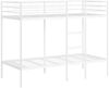 vidaXL Etagenbett ohne Matratze Weiß 90x200 cm Stahl 42000329 Bild 2