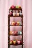 Rice Apricot Print Melamin Becher Buchstabe K Bild 3