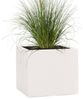 Pflanzwerk® Pflanzkübel CUBE Premium Fiberglas Blumenkübel Frostbeständig mit Lotus-Effekt, Lotus-Effekt - Handgefertigt - Eckig - Frostbeständig Bild 4