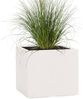 Pflanzwerk® Pflanzkübel CUBE Premium Fiberglas Blumenkübel Frostbeständig mit Lotus-Effekt, Lotus-Effekt - Handgefertigt - Eckig - Frostbeständig Bild 5